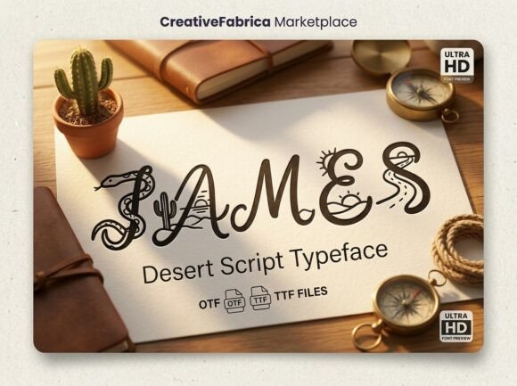 A Typeface Born from the Dust and Sun of the Southwest