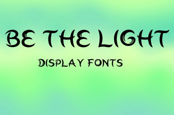 Be The Light: How This Elegant Ethnic Display Font Can Transform Your Designs