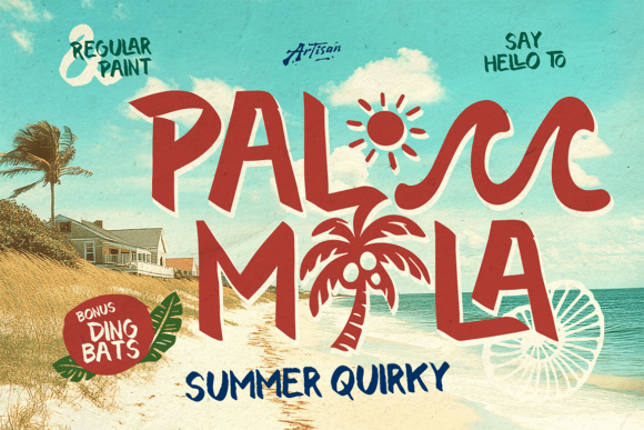 Bring the Heat: How the Palmila Font Captures Pure Summer Energy