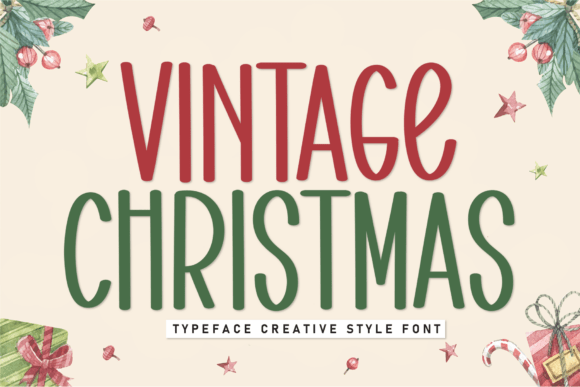Capturing Mid-Century Magic with the Vintage Christmas Font
