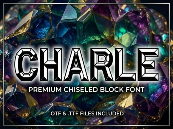 Charle: The Chiseled Font That Commands Attention