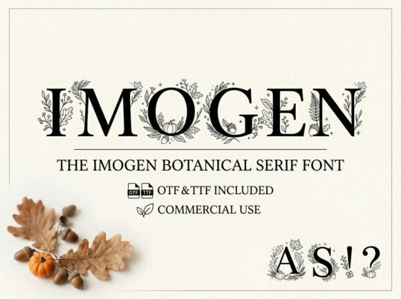 Imogen: A Typeface That Commands the Room