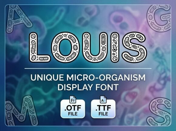 Louis: The All-Caps Display Font for Bold Statements