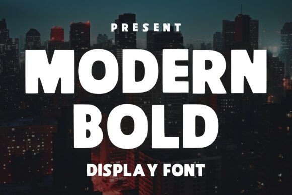 Modern Bold: The Typeface That Commands Attention Instantly