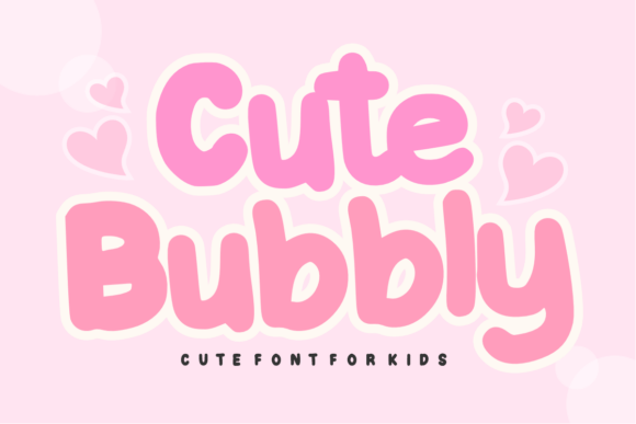 Pop Your Designs with Cute Bubbly: A Joyful Display Font