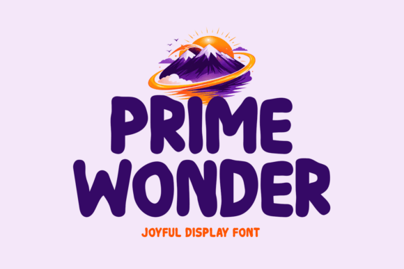Prime Wonder: The Font That Captures Playful Imagination
