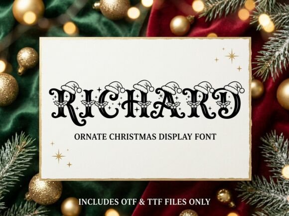 Richard: A Bold Typeface for Unforgettable Visual Impact