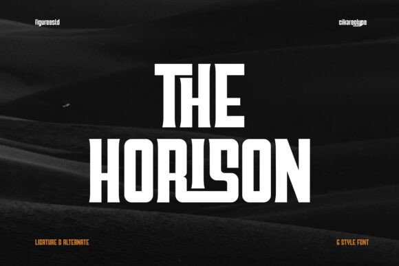 The Horison: Command Attention with Cinematic Typography