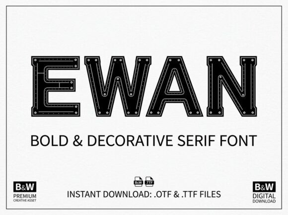 Unleashing Creative Impact: The Ewan Typeface